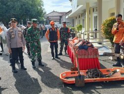 Danramil 1701/Majalengka Hadiri Apel Kesiapsiagaan Tanggap Bencana di Kecamatan Majalengka