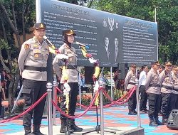 Polres Majalengka Gelar Upacara Farewell and Welcome Parade AKBP Willy Andrian dan Kapolres Baru AKBP Rita Suwadi