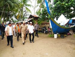 Menko Polkam Tinjau Rencana Lokasi Pembangunan Hunian Tetap Bantuan Kemenko Polkam untuk Korban Bencana di Aceh Utara