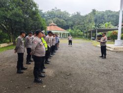 Kapolsek Kadipaten Berikan Arahan Saat Apel Pagi