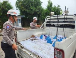 Satlantas Polres Majalengka Gandeng PT WIKA Beton Atasi Kemacetan Pasar Tumpah