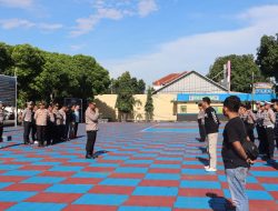 Wakapolres Majalengka Pimpin Apel Pengamanan Long Weekend Libur Isra Miraj