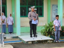 Kanit Kamsel Sat Lantas Polres Majalengka Laksanakan Police Goes To School di MA Keterampilan Maja