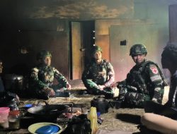 Binter TNI Pilar Kewilayahan Satgas Yonif 521/DY di Distrik Walesi