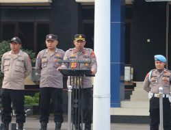 Wakapolres Majalengka Pimpin Apel Pagi, Tekankan Jaga Kesehatan, Kekompakan, dan Kebersihan Lingkungan Kerja