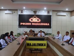Wakapolres Majalengka Ikuti Vicon Launching Ditres PPA dan PPO Bersama Kapolri