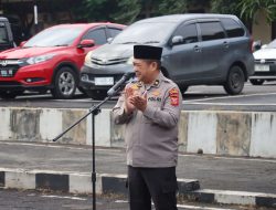Polres Majalengka Gelar Apel Pagi Binrohtal