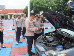 Wakapolres Majalengka Lakukan Pengecekan dan Mapping Randis Polsek Jajaran