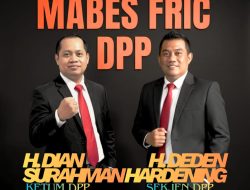 Ketum Dan Sekjen DPP FRIC Mendukung Sikap Tegas Kapolri Jenderal Polisi Drs. Listyo Sigit Prabowo, M.Si.. 