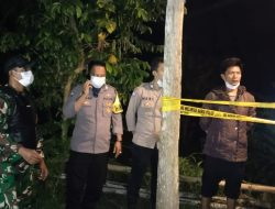 Tim Inafis Polres Majalengka Bersama Polsek Maja Lakukan Olah TKP Penemuan Mayat