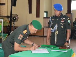 Sertijab dan Tradisi Satuan, Kodam XVIII/Kasuari Perkuat Kepemimpinan dan Soliditas Keluarga Besar TNI AD