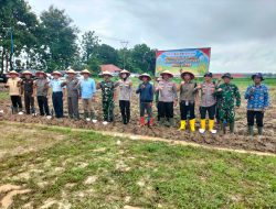 Kasdim 0617/Majalengka Hadiri Penanaman Jagung Serentak 750 Hektare Program Polda Jabar