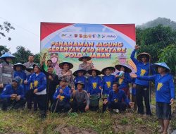 Sat Lantas Polres Majalengka Laksanakan Penanaman Jagung Kwartal I Tahun 2026 Dukung Ketahanan Pangan Nasional