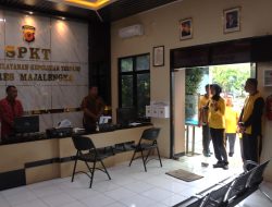 Kapolres Majalengka Lakukan Pengecekan Ruang Pelayanan, Tekankan Pelayanan Prima dan Kebersihan