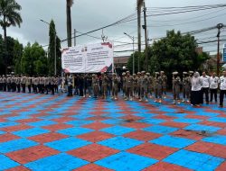 Polres Majalengka Gelar Apel Pengamanan Eksekusi Pengosongan Tanah dan Bangunan