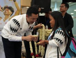 Wamenpora Taufik Sambut Kepulangan Kontingen Indonesia dari ASEAN Para Games 2025 Thailand