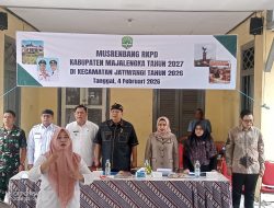 Musrenbang RKPD Kab.Majalengka Tahun 2027, Camat Jatiwangi Prioritaskan Bidang Infrastruktur, Saluran Irigasi dan Pendidikan.