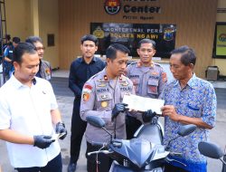 Polres Ngawi Tuai Apresiasi, Ungkap Curanmor dan Kembalikan Motor ke Pemiliknya Gratis