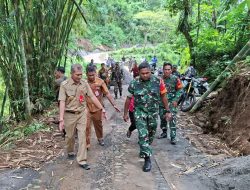 Tinjau Lokasi TMMD, Dandim Wonogiri Pastikan Sasaran Fisik Akan Rampung Sesuai Target