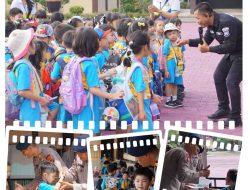Preschool Field Trip TK Kurnia Global School, Murid Belajar Tugas Brimob di Satbrimob Polda Jambi