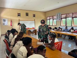 Satgas Yonif 123/Rajawali Hadirkan Semangat Baru di Dunia Pendidikan Papua