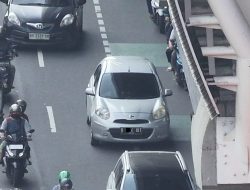 Pengawasan Ganjil Genap ETLE Drone Patrol Presisi Korlantas Polri Mengudara di Ruas Strategis Ibu Kota