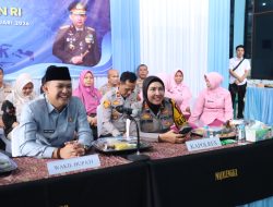 Kapolres Majalengka Ikuti Zoom Peresmian SPPG dan Gudang Ketahanan Pangan Polri oleh Presiden