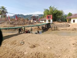 Curah Hujan Tinggi Sebabkan Kerusakan Jembatan Perintis Garuda di Kelurahan Tukka