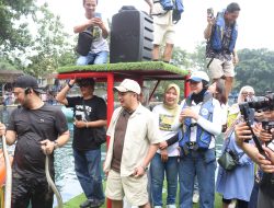 Kapolres Majalengka Hadiri Kegiatan Penebaran Bibit Ikan Koi di Objek Wisata Situ Cipanten