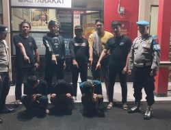 Polsek Majalengka Kota Berhasil Ciduk Perampok Alfamart Pasar Balong, Tiga Pelaku Residivis Diamankan