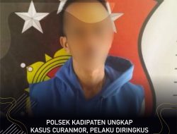 Polsek Kadipaten Ungkap Kasus Curanmor, Pelaku Diringkus Berkat Rekaman CCTV