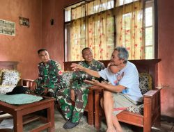 Peduli Kemanusiaan, Satgas TMMD ke-127 Kodim 0617/Majalengka Datangi Rumah Penderita Gondok