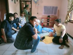 Kapolsek Jatitujuh Bersama Tim Inafis Gerak Cepat Cek TKP Curas di Desa Pangkalan Pari