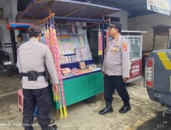 Ciptakan Kenyamanan di Bulan Ramadhan, Polsek Malausma Razia Petasan