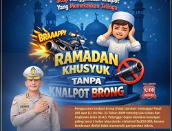 Berikan Rasa Aman dan Nyaman Selama Ramadhan , Ditlantas Polda Jambi Larangan Pengunaan Knalpot Brong
