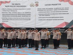 Pimpin Apel Pagi, Wakapolres Majalengka Tekankan Personil Hindari Pelanggaran