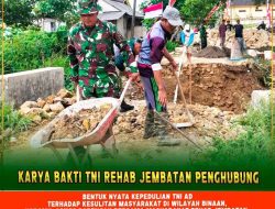 Wujud Nyata Kepedulian TNI AD Terhadap Kesulitan Masyarakat di Wilayah Kodim 0811/Tuban