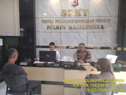 Optimalkan Pelayanan Publik, SPKT Polres Majalengka Berikan Pelayanan Prima Terkait Laporan Kehilangan Dokumen Warga