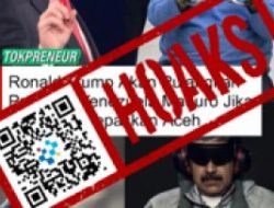 [HOAKS] Donald Trump akan Lepas Presiden Venezuela jika Indonesia Bolehkan Aceh Merdeka