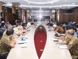 Polda Metro Jaya Rakor Satgas Saber Pangan, Antisipasi Rawan Bapokting Dua Pekan Jelang Hari Raya