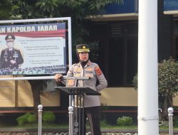 Polres Majalengka Gelar Apel Jam Pimpinan, Kapolres Tekankan Disiplin Personel