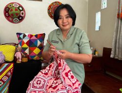 Kisah Inspiratif Anggota Persit Kartika Chandra Kirana Cabang L Kodim Surakarta Dalam Mengembangkan Ketrampilan Merajut