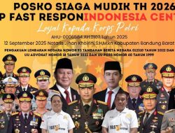 Ketum FRIC Diharapkan Setiap Wilayah Berpartisipasi Dirikan Pos Siaga Mudik Lebaran