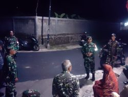 Babinsa Musuk Aktif Patroli Malam, Pastikan Pos Ronda Siaga Jaga Keamanan Desa