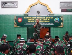 Semarak Nuzulul Qur’an di Makodim Boyolali, Dandim Ajak Jadikan Al-Qur’an Pedoman Hidup