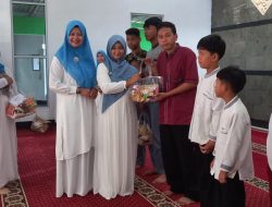 Indahnya Berbagi di Bulan Ramadan, Ketua Persit KCK Cabang XXVIII Kodim 0617/Majalengka Santuni Anak Yatim