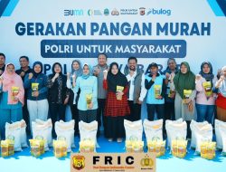 Polda Jabar Gelar Bazar Pasar Murah dalam Program Gerakan Pangan Murah Polri Serentak di Arcamanik