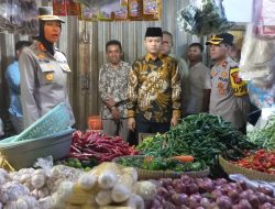 Sidak Pasar Kadipaten, Wabup dan Kapolres Pastikan Stok Pangan Aman Jelang Lebaran.