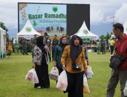 Bazar Ramadan TNI Digelar Serentak, Kodam XVIII/Kasuari Hadirkan Kepedulian bagi Prajurit dan Masyarakat