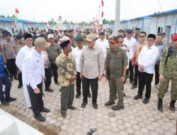 Resmikan 104 Huntap di Aceh Utara, Menko Polkam Tegaskan Negara Hadir Membantu Rakyat